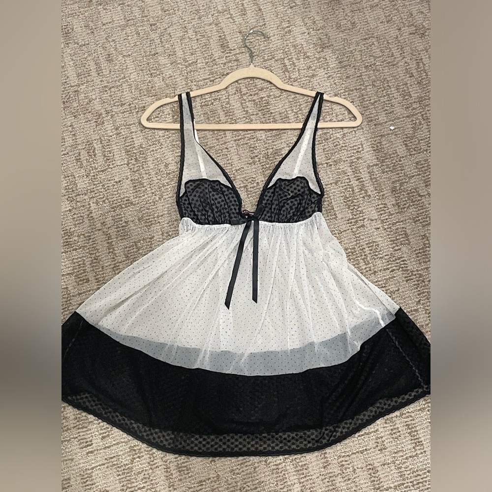 Vintage BabyDoll Lingerie Top